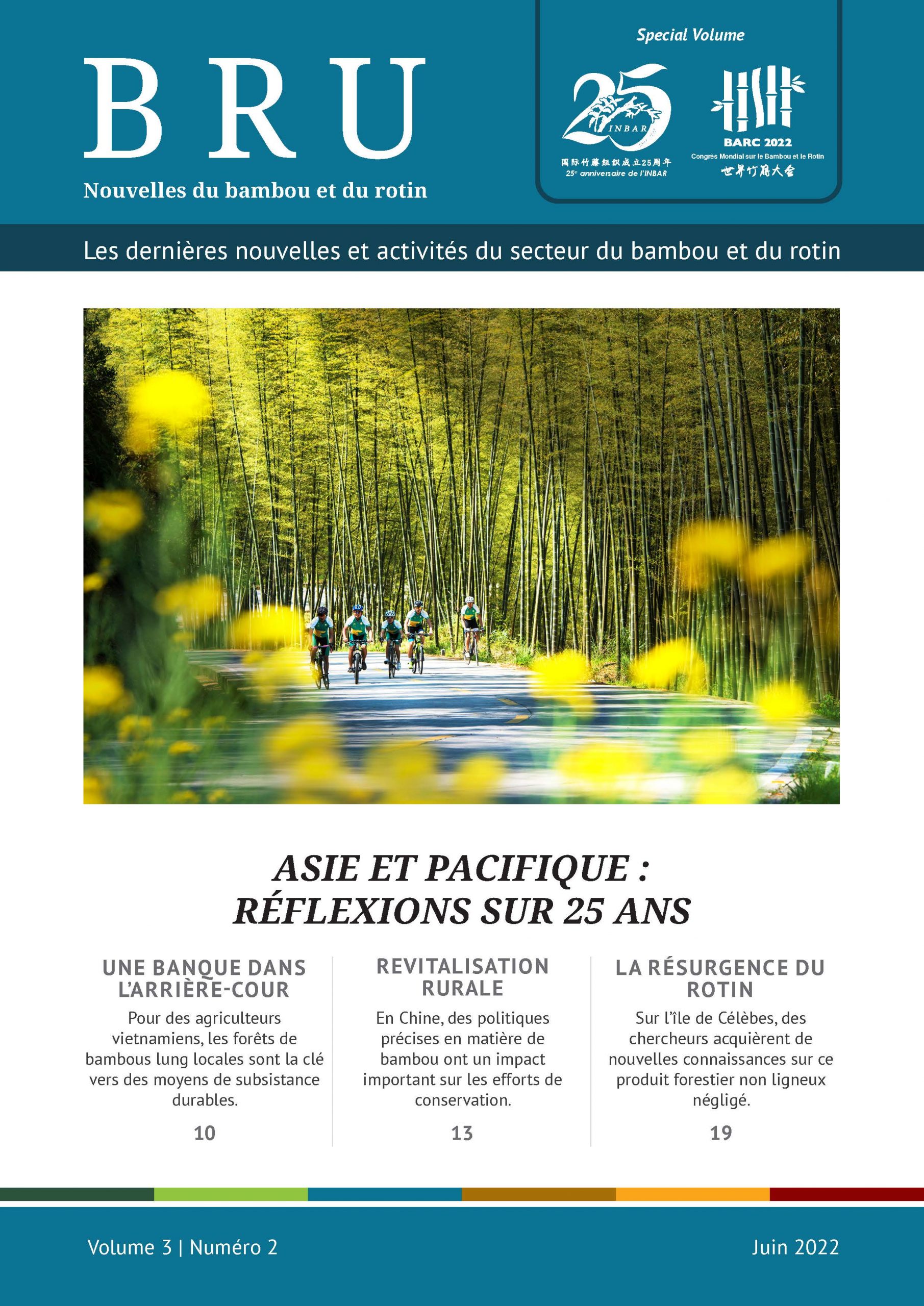 Nouvelles du bambou et du rotin Volume 3 Numéro 2 : Asie et Pacifique : réflexions sur 25 ans