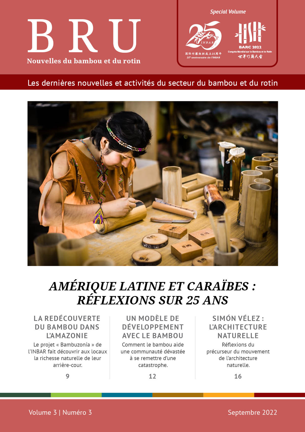 Nouvelles du bambou et du rotin Volume 3 Numéro 3 : Amérique Latine et Caraïbes : réflexions sur 25 ans