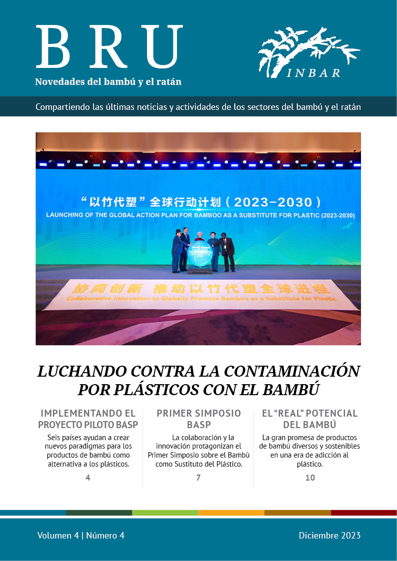 Luchando contra la contaminación por plásticos con el bambú – Novedades del bambú y el ratan Volumen 4 Número 4